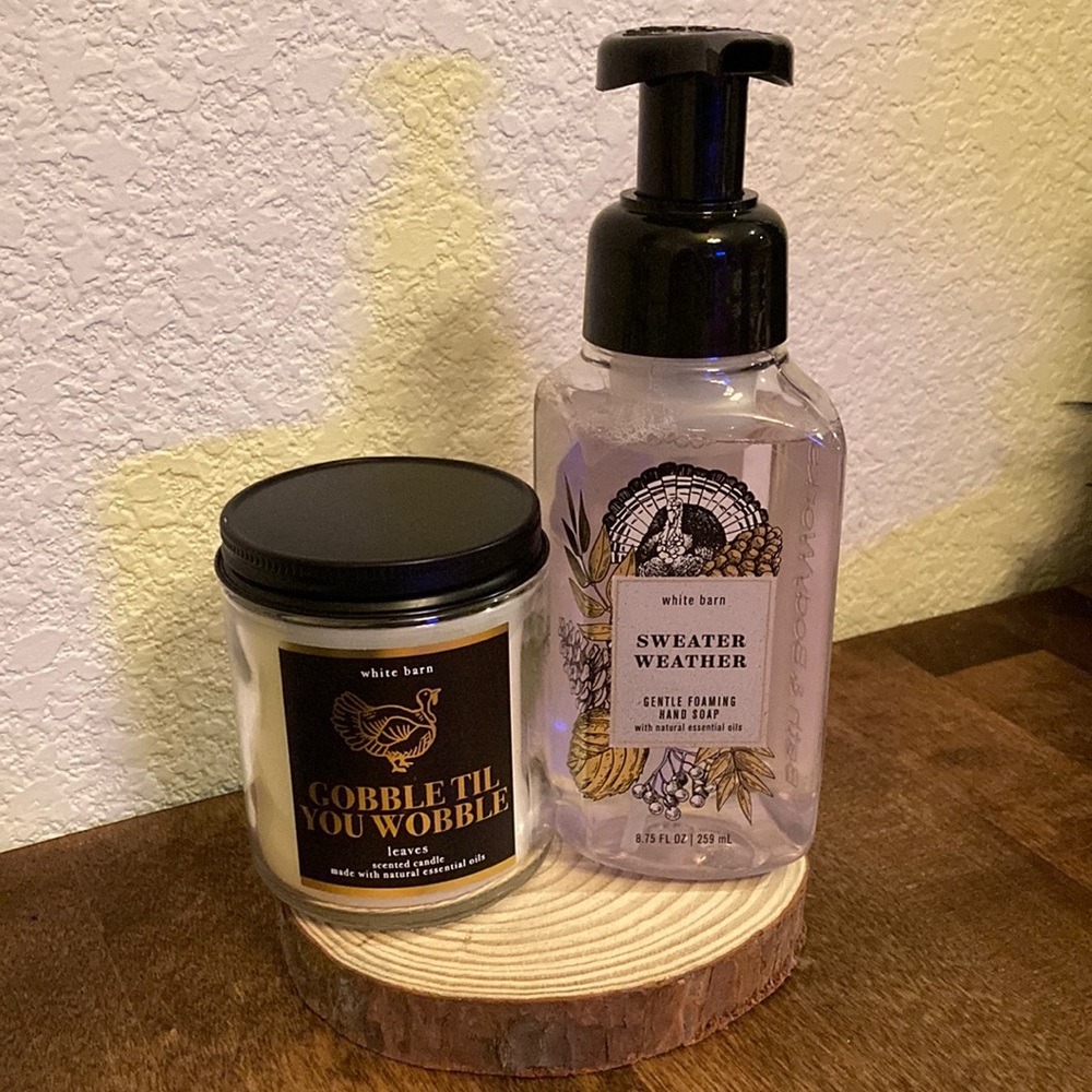 NEW Bath & Body Works Fall Turkey Set